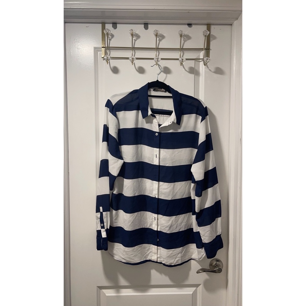 Banana Republic Factory striped blouse